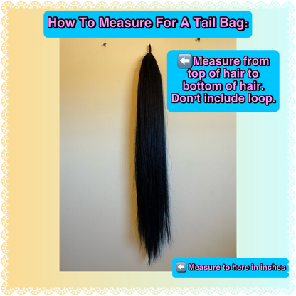FAKE TAIL BAGS
