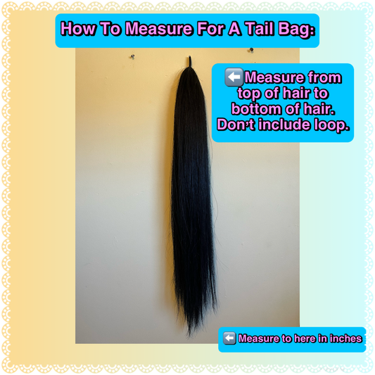 FAKE TAIL BAGS