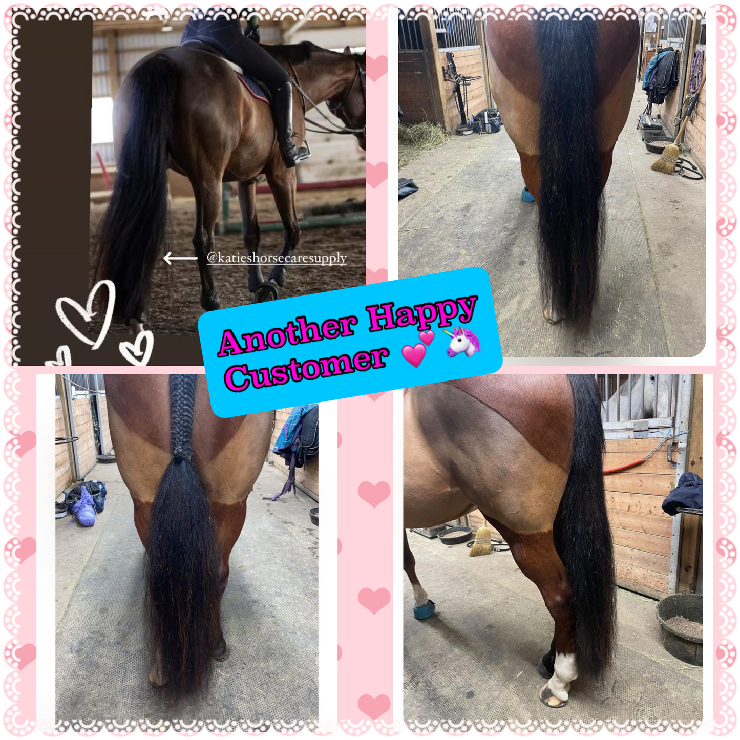 NATURAL LOOP FAKE TAILS. Real Horse Hair. Free Cover Bag, Pom Pom, Bridle Charm, Loop Charm. $99.99 - $550