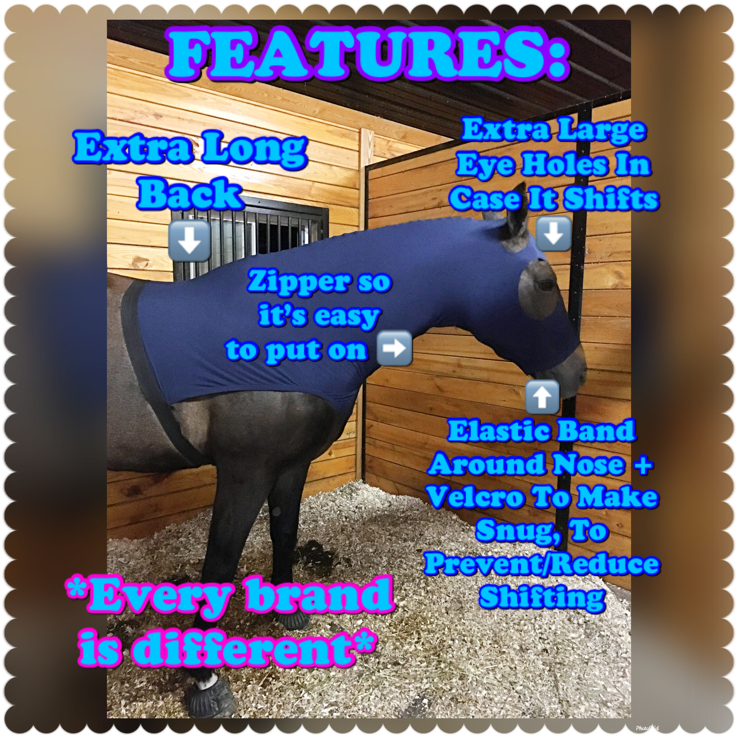 LARGE PONY/SMALL HORSE SLINKY. FREE CHARM