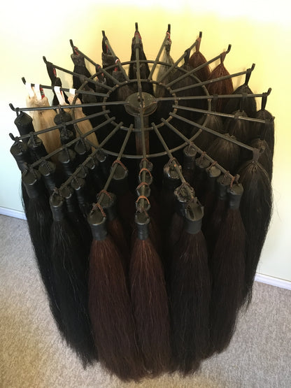 KNOB TOP Fake Tails 1/2 Pound. Real Horse Hair. Free Cover Bag, Pom Pom, Bridle Charm, Loop Charm. $99.99 - $125