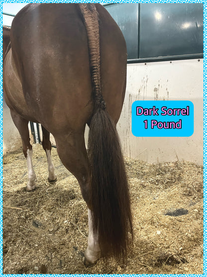 NATURAL LOOP FAKE TAILS. Real Horse Hair. Free Cover Bag, Pom Pom, Bridle Charm, Loop Charm. $99.99 - $550