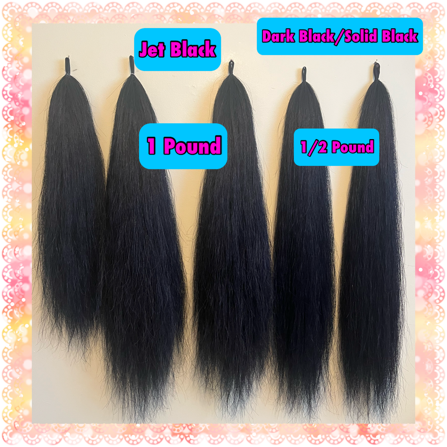 NATURAL LOOP FAKE TAILS. Real Horse Hair. Free Cover Bag, Pom Pom, Bridle Charm, Loop Charm. $99.99 - $550
