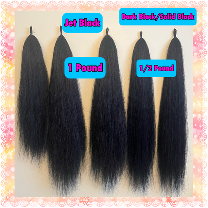 NATURAL LOOP FAKE TAILS. Real Horse Hair. Free Cover Bag, Pom Pom, Bridle Charm, Loop Charm. $99.99 - $550