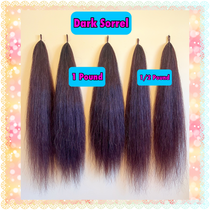 NATURAL LOOP FAKE TAILS. Real Horse Hair. Free Cover Bag, Pom Pom, Bridle Charm, Loop Charm. $99.99 - $550