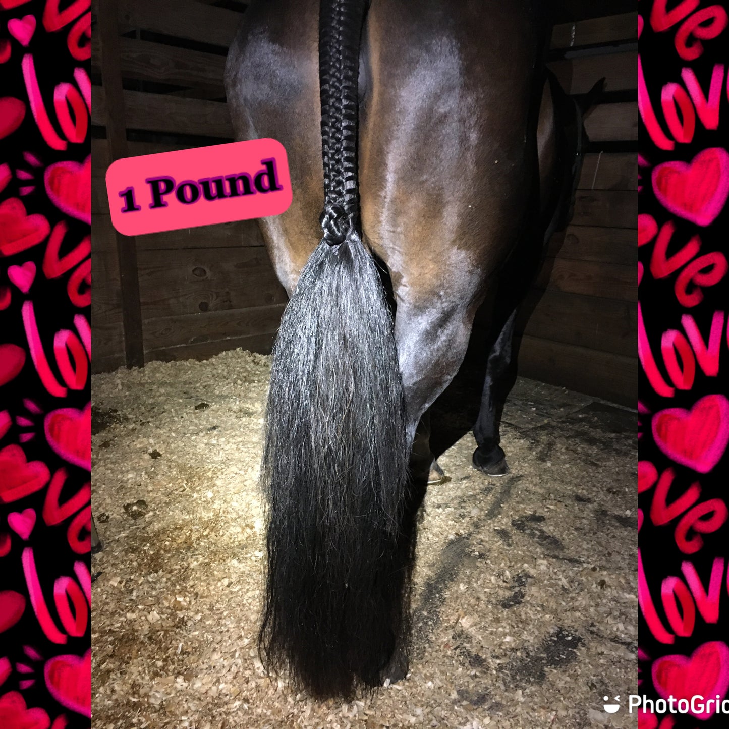 NATURAL LOOP FAKE TAILS. Real Horse Hair. Free Cover Bag, Pom Pom, Bridle Charm, Loop Charm. $99.99 - $550