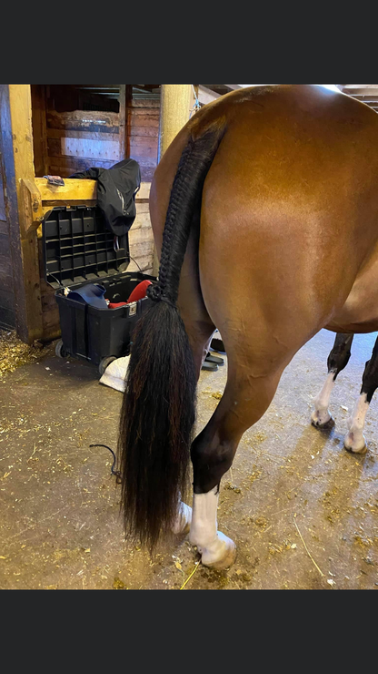 NATURAL LOOP FAKE TAILS. Real Horse Hair. Free Cover Bag, Pom Pom, Bridle Charm, Loop Charm. $99.99 - $550