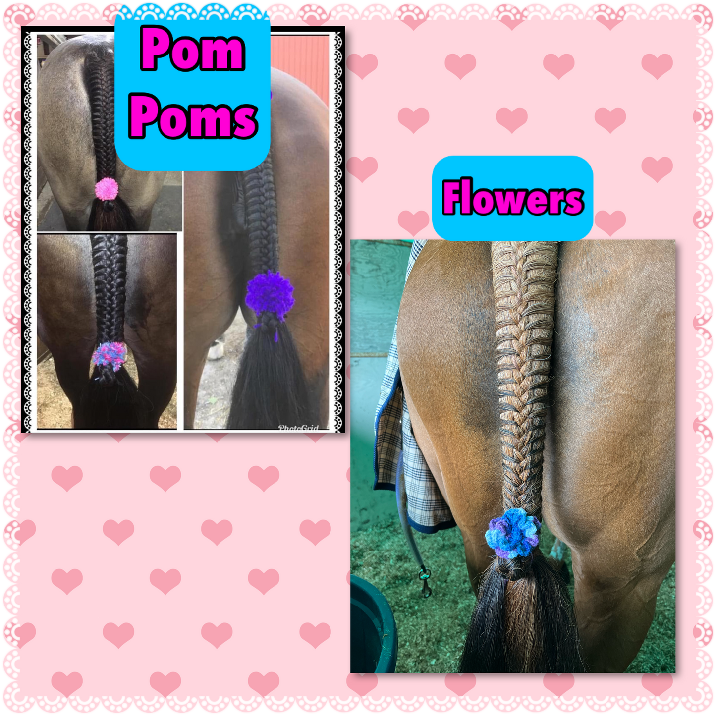 POM POMS & FLOWERS