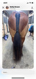 Natural Loop Fake Tails. Real Horse Hair. Free Cover Bag. Free Charm.