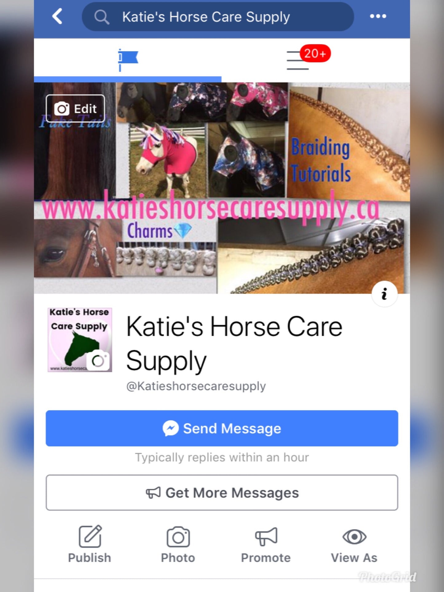 BRAIDING* Tutorials posted on the Facebook page: Katie’s Horse Care Supply (old), and Katie’s Horse Care Supply 2.0 (new). Instagram: Katie’s Horse Care Supply