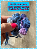 Fake Tails 1/2 Pound*Knob Top. Real Horse Hair. Free Cover Bag. Free Charm.