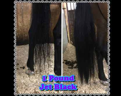 NATURAL LOOP FAKE TAILS. Real Horse Hair. Free Cover Bag, Pom Pom, Bridle Charm, Loop Charm. $99.99 - $550