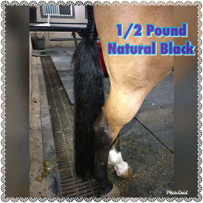 KNOB TOP Fake Tails 1/2 Pound. Real Horse Hair. Free Cover Bag, Pom Pom, Bridle Charm, Loop Charm. $99.99 - $125