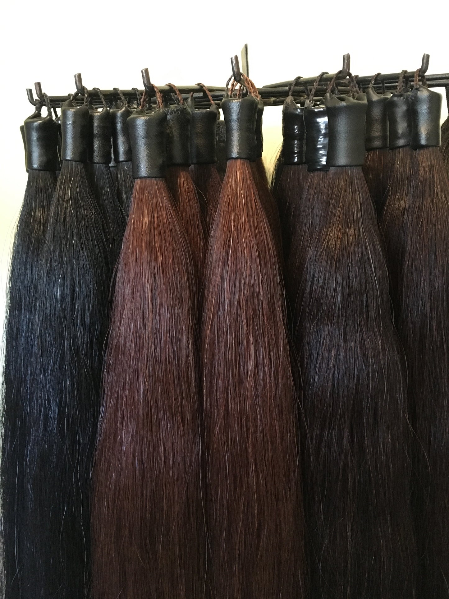 KNOB TOP Fake Tails 1/2 Pound. Real Horse Hair. Free Cover Bag, Pom Pom, Bridle Charm, Loop Charm. $99.99 - $125