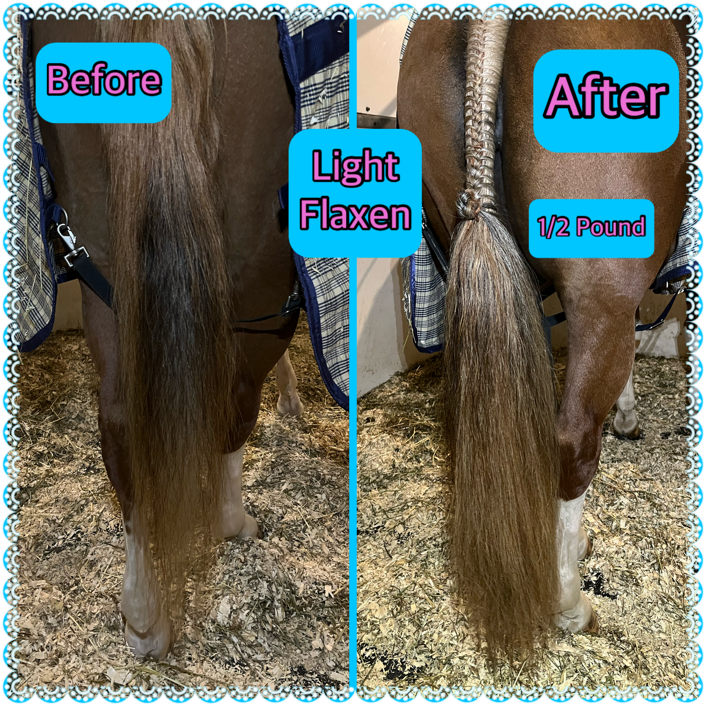 NATURAL LOOP FAKE TAILS. Real Horse Hair. Free Cover Bag, Pom Pom, Bridle Charm, Loop Charm. $99.99 - $550