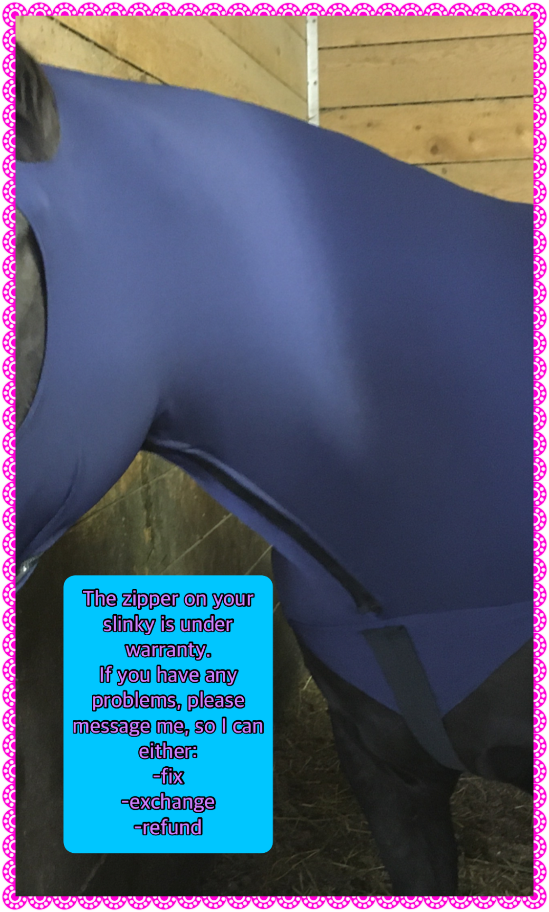 HORSE SIZE SLINKY. FREE CHARM