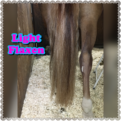 NATURAL LOOP FAKE TAILS. Real Horse Hair. Free Cover Bag, Pom Pom, Bridle Charm, Loop Charm. $99.99 - $550