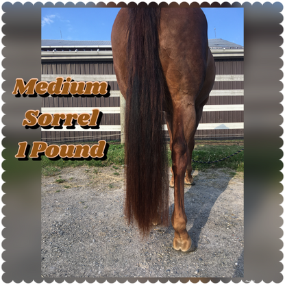 NATURAL LOOP FAKE TAILS. Real Horse Hair. Free Cover Bag, Pom Pom, Bridle Charm, Loop Charm. $99.99 - $550
