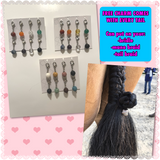 Fake Tails 1/2 Pound*Knob Top. Real Horse Hair. Free Cover Bag. Free Charm.
