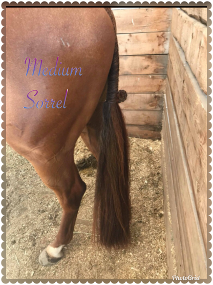 KNOB TOP Fake Tails 1 Pound. Real Horse Hair. Free Cover Bag, Pom Pom, Free Bridle Charm, Loop Charm. $180