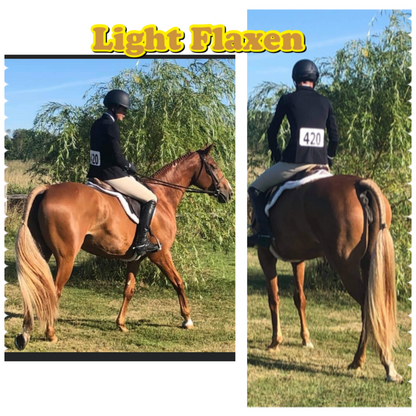 NATURAL LOOP FAKE TAILS. Real Horse Hair. Free Cover Bag, Pom Pom, Bridle Charm, Loop Charm. $99.99 - $550