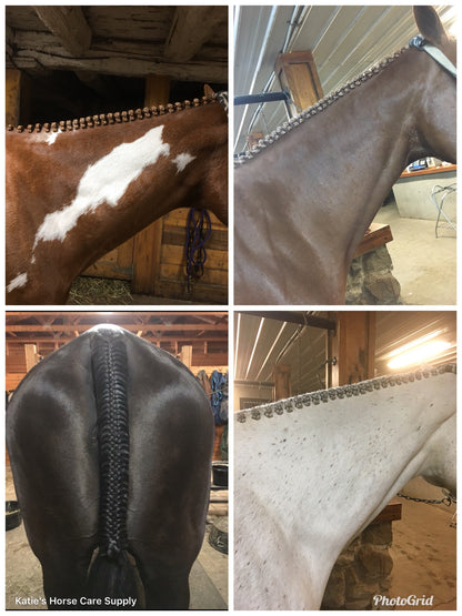 BRAIDING* Tutorials posted on the Facebook page: Katie’s Horse Care Supply (old), and Katie’s Horse Care Supply 2.0 (new). Instagram: Katie’s Horse Care Supply