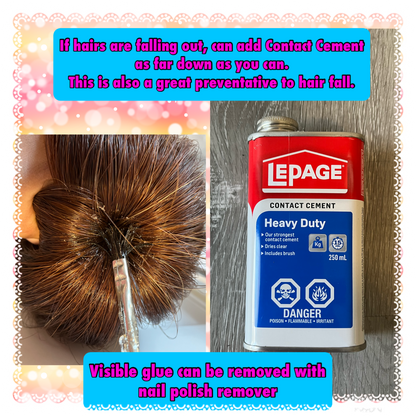 KNOB TOP Fake Tails 1/2 Pound. Real Horse Hair. Free Cover Bag, Pom Pom, Bridle Charm, Loop Charm. $99.99 - $125