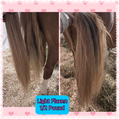 NATURAL LOOP FAKE TAILS. Real Horse Hair. Free Cover Bag, Pom Pom, Bridle Charm, Loop Charm. $99.99 - $550