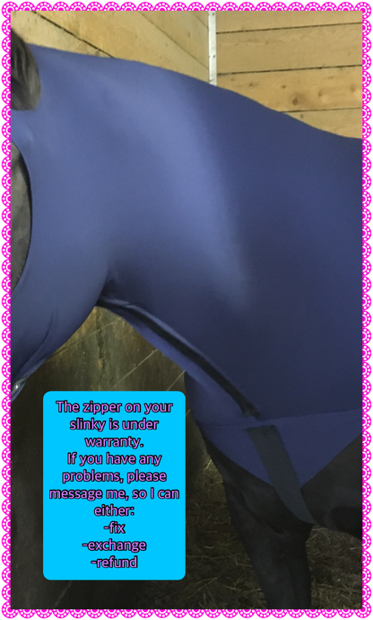 LARGE PONY/SMALL HORSE SLINKY. FREE CHARM
